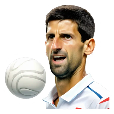 Novak Djokovic sticker