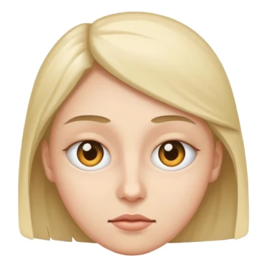 Person with one eye  sticker