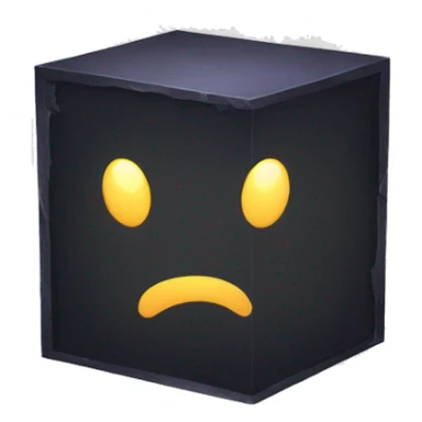 The void. The box. The magic.  sticker