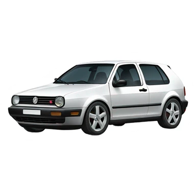 Car Volkswagen Golf IV sticker