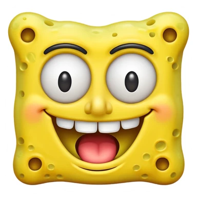 Make a SpongeBob emoji sticker