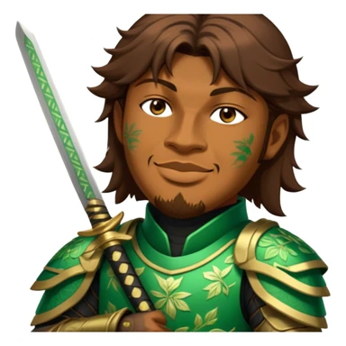 Emerald Samurai sticker