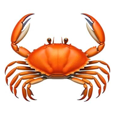 Big Dungeness crab sticker