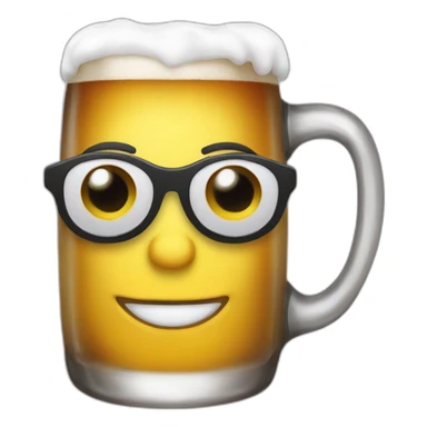 Chat buvean de la bier sticker