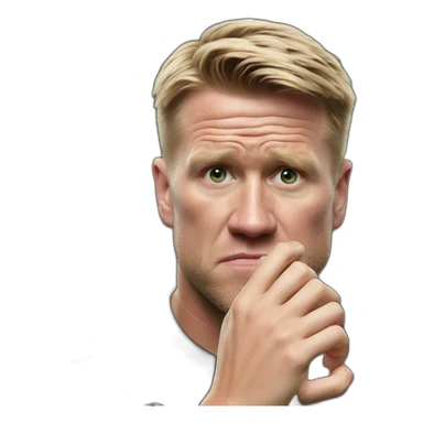 Eddie Howe biting nails sticker