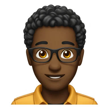 Black IG verified emoji sticker