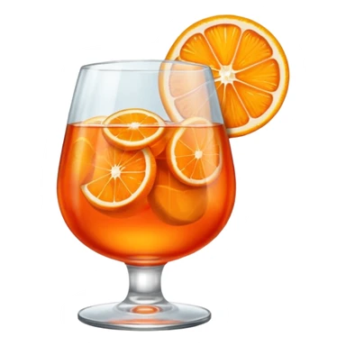 aperol glass sticker