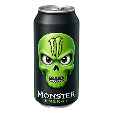 Monster energy drink sticker