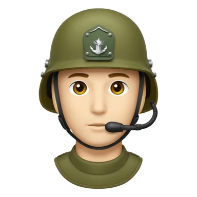 PASGT helmet with chin strap sticker