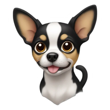 chiwawa black sticker