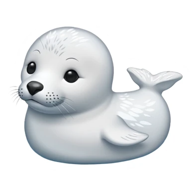 artic seal  sticker