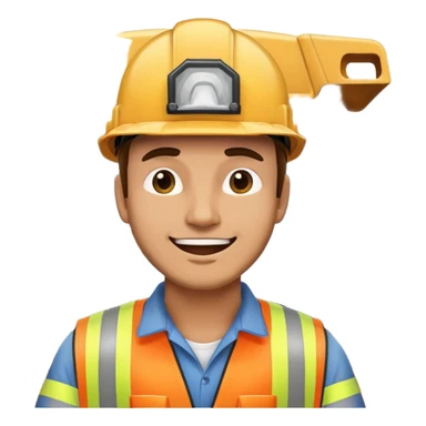 Dump truck with man’s head winking outside drivers window sticker