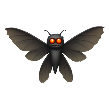 mothman-cryptid sticker