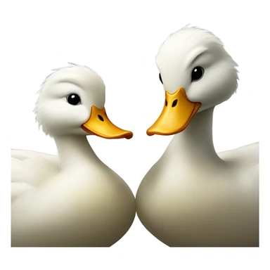 Two ducks sticker