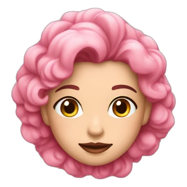 estambre-de-lana-rosa sticker