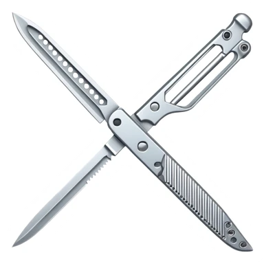 butterfly knife sticker
