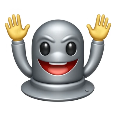 Genera un'emoji che rappresenti insieme una sega e l'indifferenza (intesa come indecisione) sticker