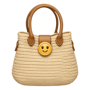 Bolsa de crochê  sticker