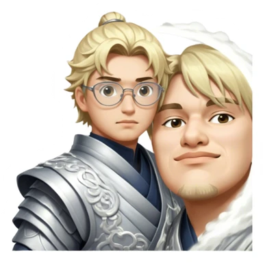 Moonlit Samurai sticker