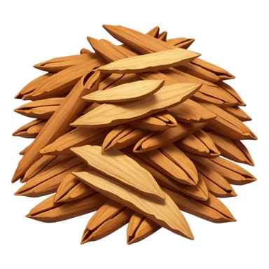 sandalwood chips sticker