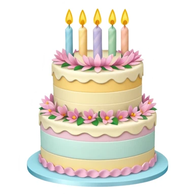 pastel de cumpleaños para mujer  sticker