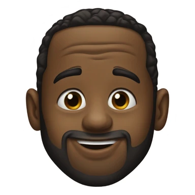 lebron james doing kissy face sticker