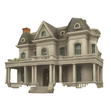 Old money mansion  sticker