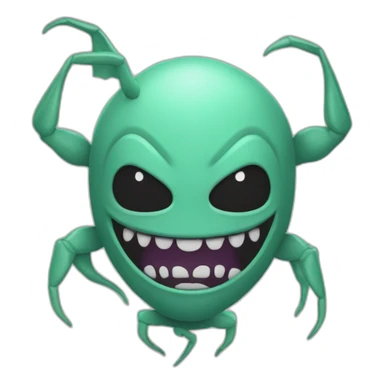 nami à peur d'une araignée sticker