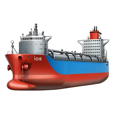 oil tanker side view sticker