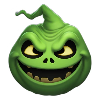 Oogie boogie man sticker