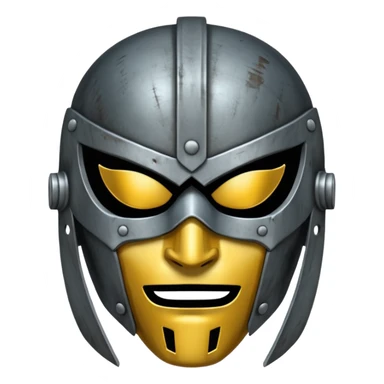 Warrior Battle Mask sticker