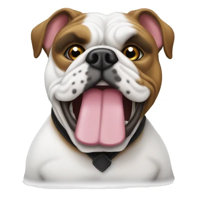 Bulldog umpiring. sticker