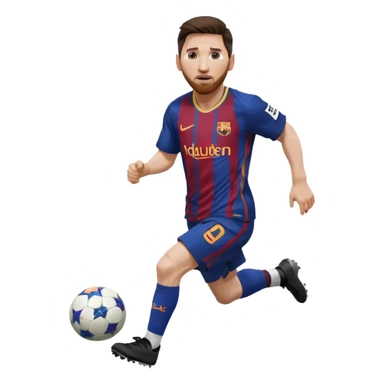 Is like a messi fcbarcelona sticker