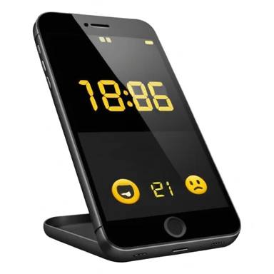 Phone with a clock (showing time passing)



 sticker