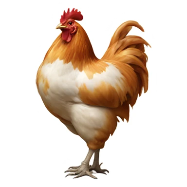 chicken butt sticker