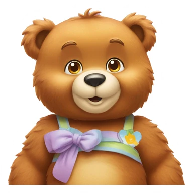 share bear care bear sticker