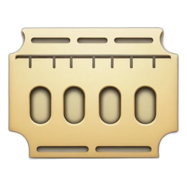 ticket for a music concert sticker