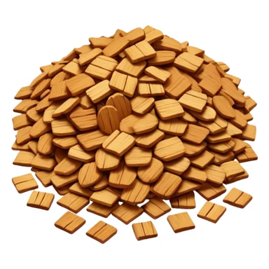 sandalwood chips sticker