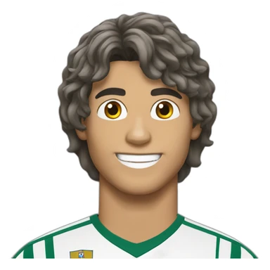 cristiano ronaldo wearing wig sticker
