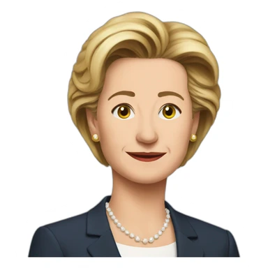 Von der leyen sticker