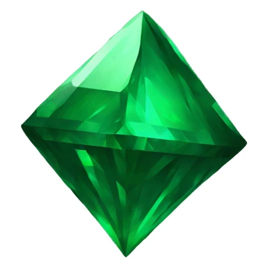 emerald jewel minecraft sticker