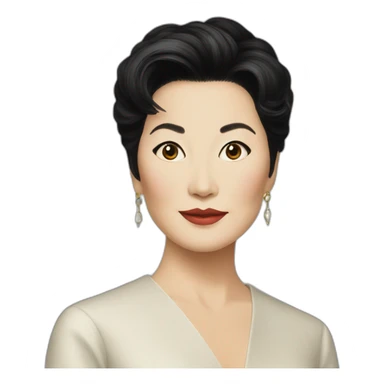 brigitte-lin sticker
