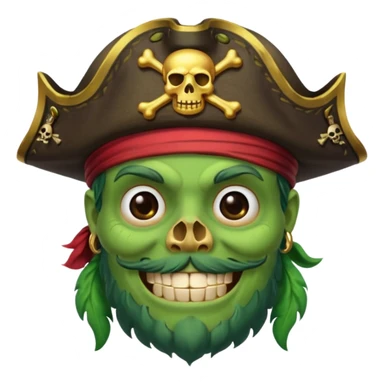 Create me an Emoji of grog from the game Sea of Thieves sticker