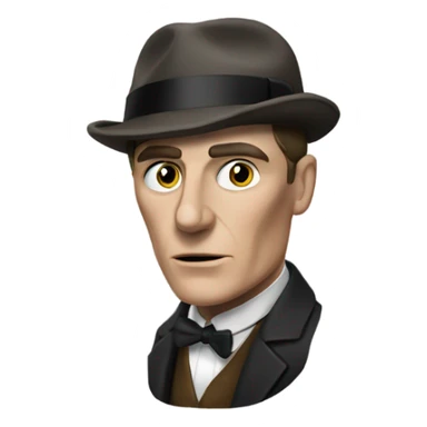 Thomas Shelby with cigarette  sticker