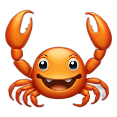 crab snake elephant sticker