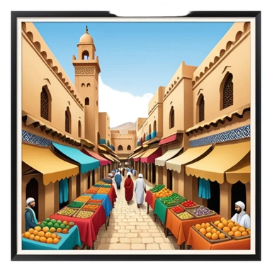 Morocco sticker