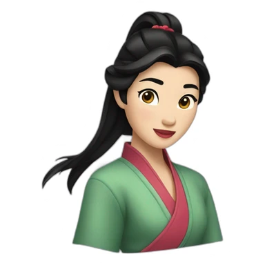 Mulan sticker