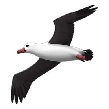 albatros-flying sticker