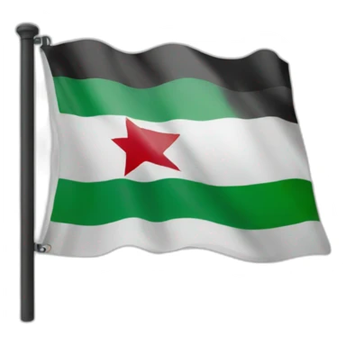 Israel Palestine flag sticker