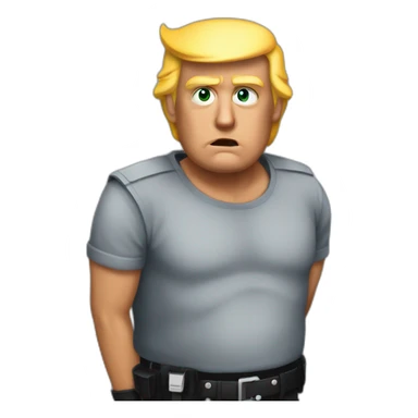 donald-trump-arrested sticker